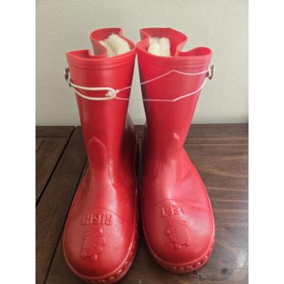 Vintage Winnie the Pooh Rain Boots Size 3-4 children’s Fits Women's 6-6.5 - Picture 6 of 15